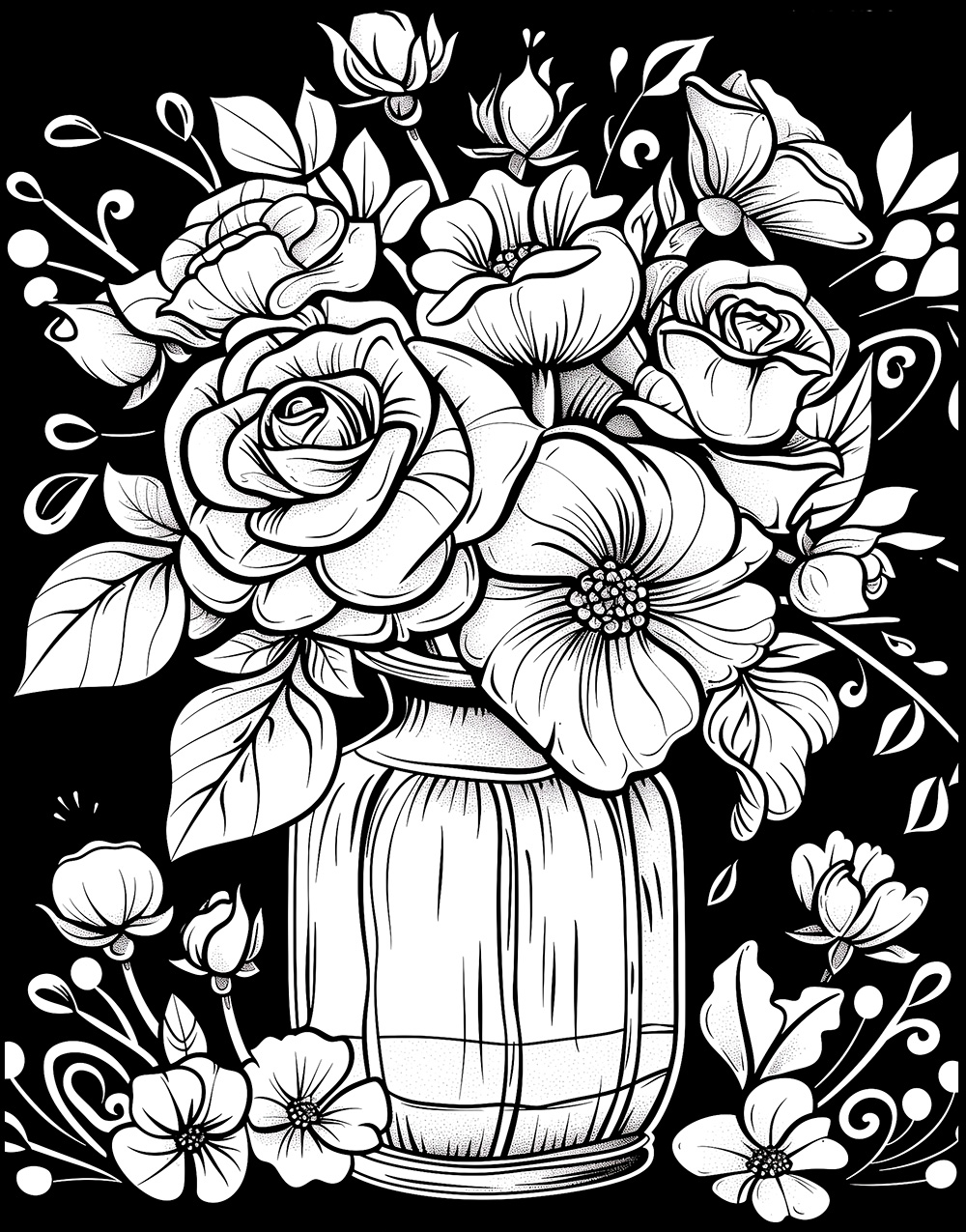  Ausmalbilder zum Ausdrucken - Oksana Graf Bildidee 